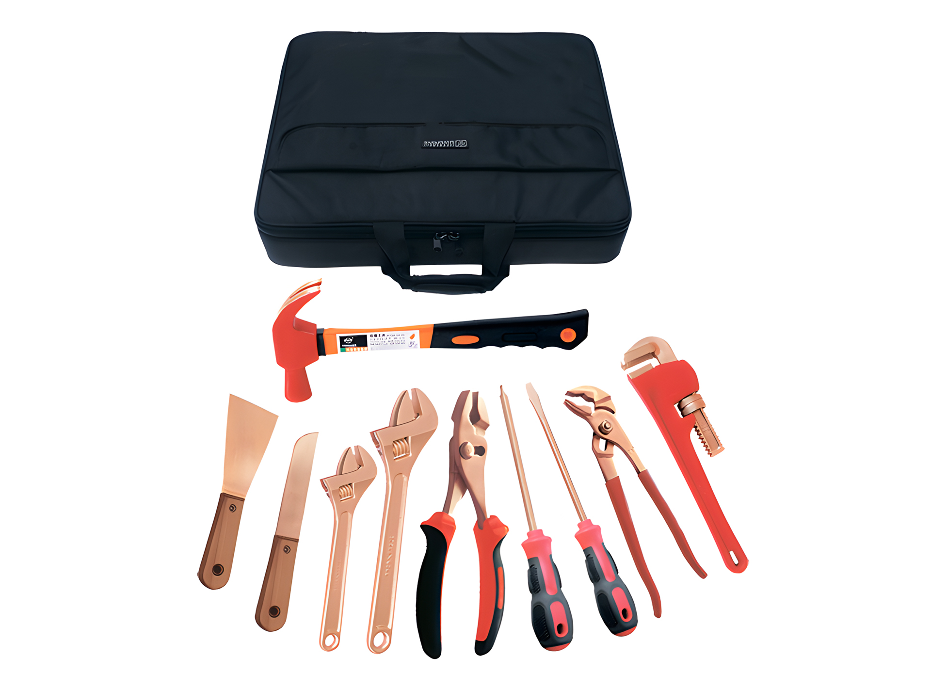 Набор взрывобезопасного инструмента (10 предметов) AlCu № U-10, HORTZ