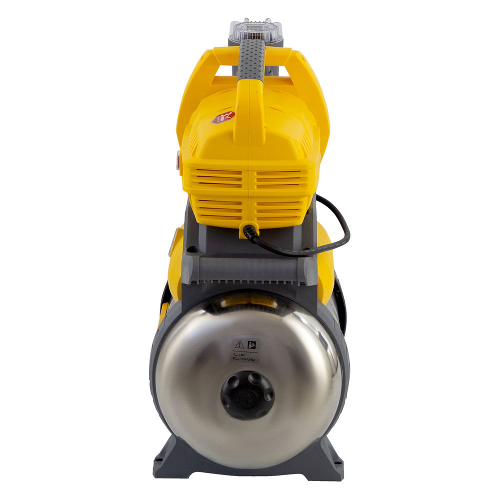 Насосная станция PSХ950X, Х-Pro, 950 Вт, 3300 л/ч, ресивер 24 л, подъем 38 м, нержавейка Denzel (97214)