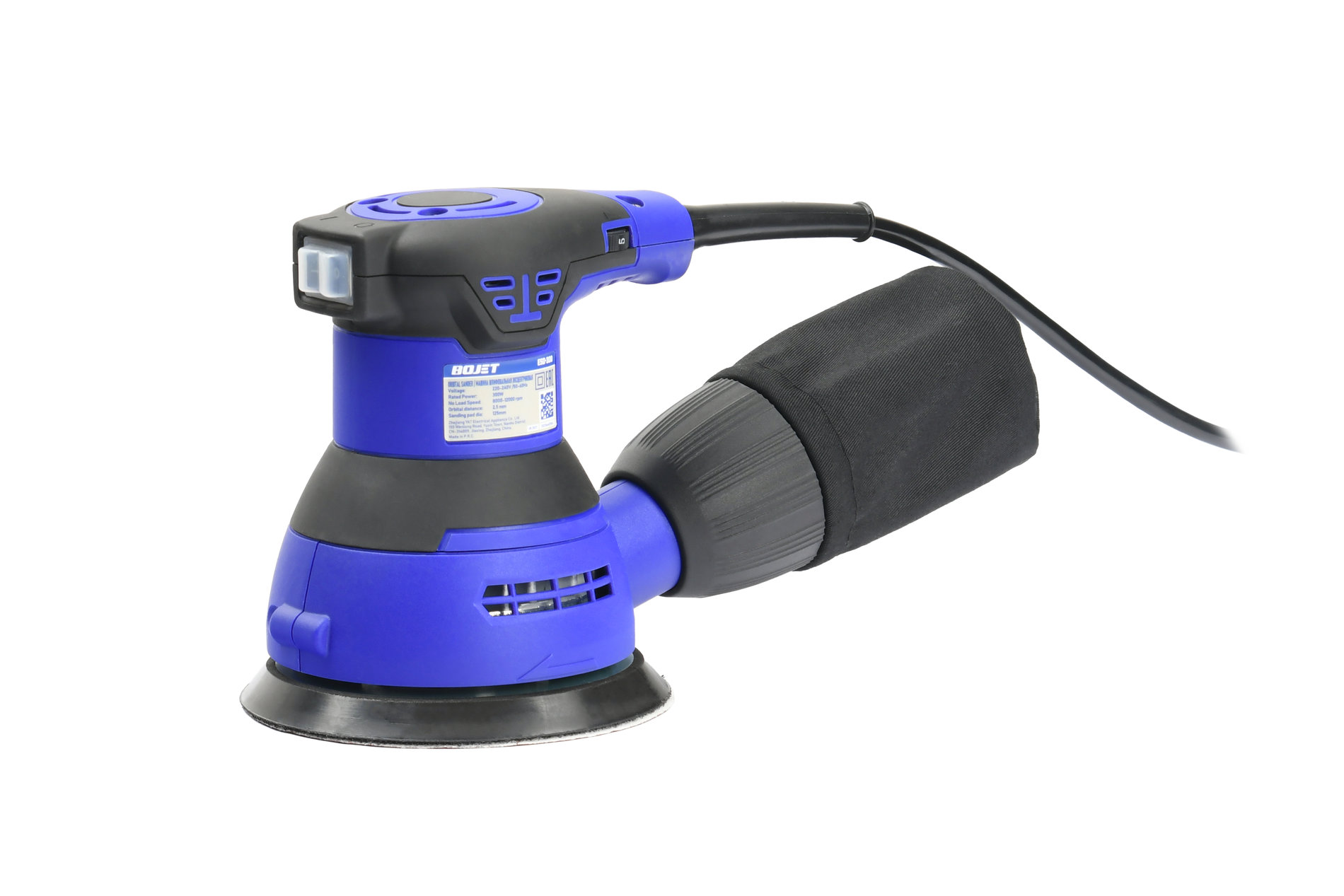 Орбитальная шлифовальная машина, 350Вт, 125 мм