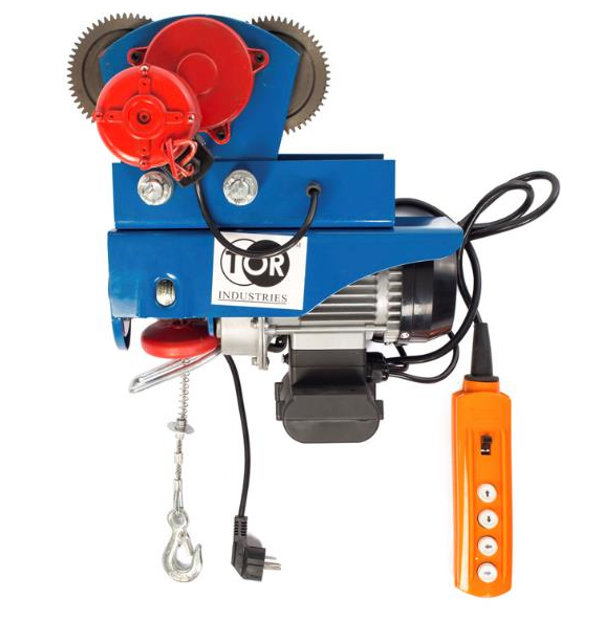 С ТЕЛЕЖКОЙ таль электрическая TOR PA 600/1200 кг 12/6 м (серия J) (1024704)