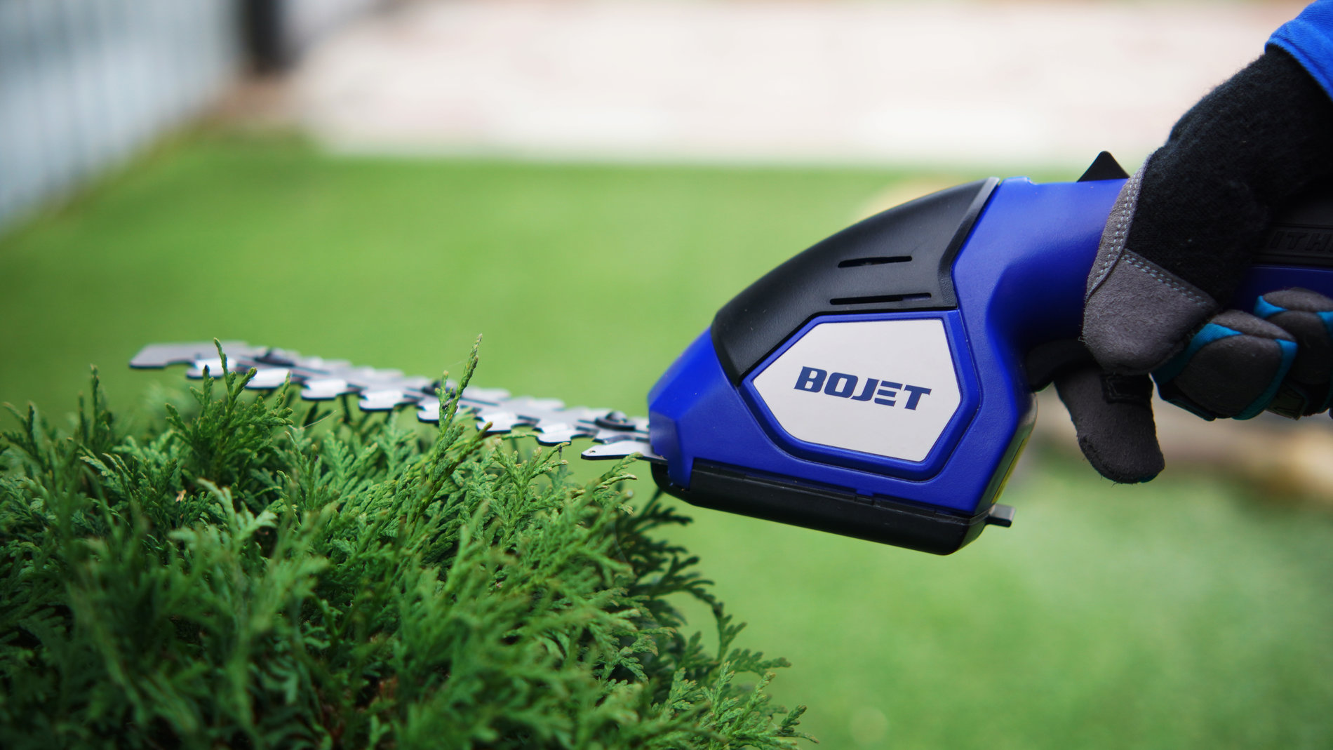 Садовые ножницы-кусторез с удлинённой рукояткой, 7.2В