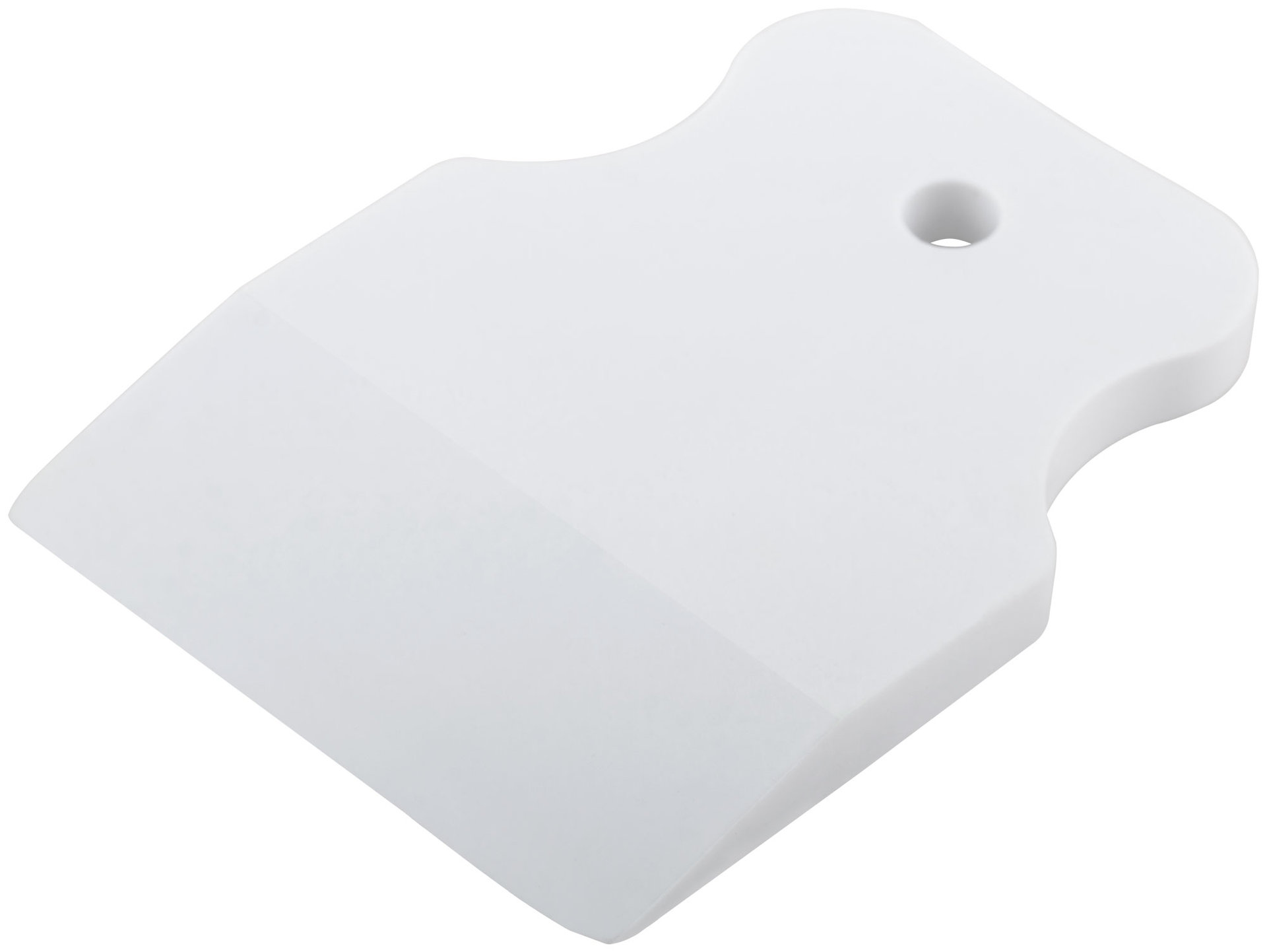 Шпатель резиновый белый 60 мм (06862)