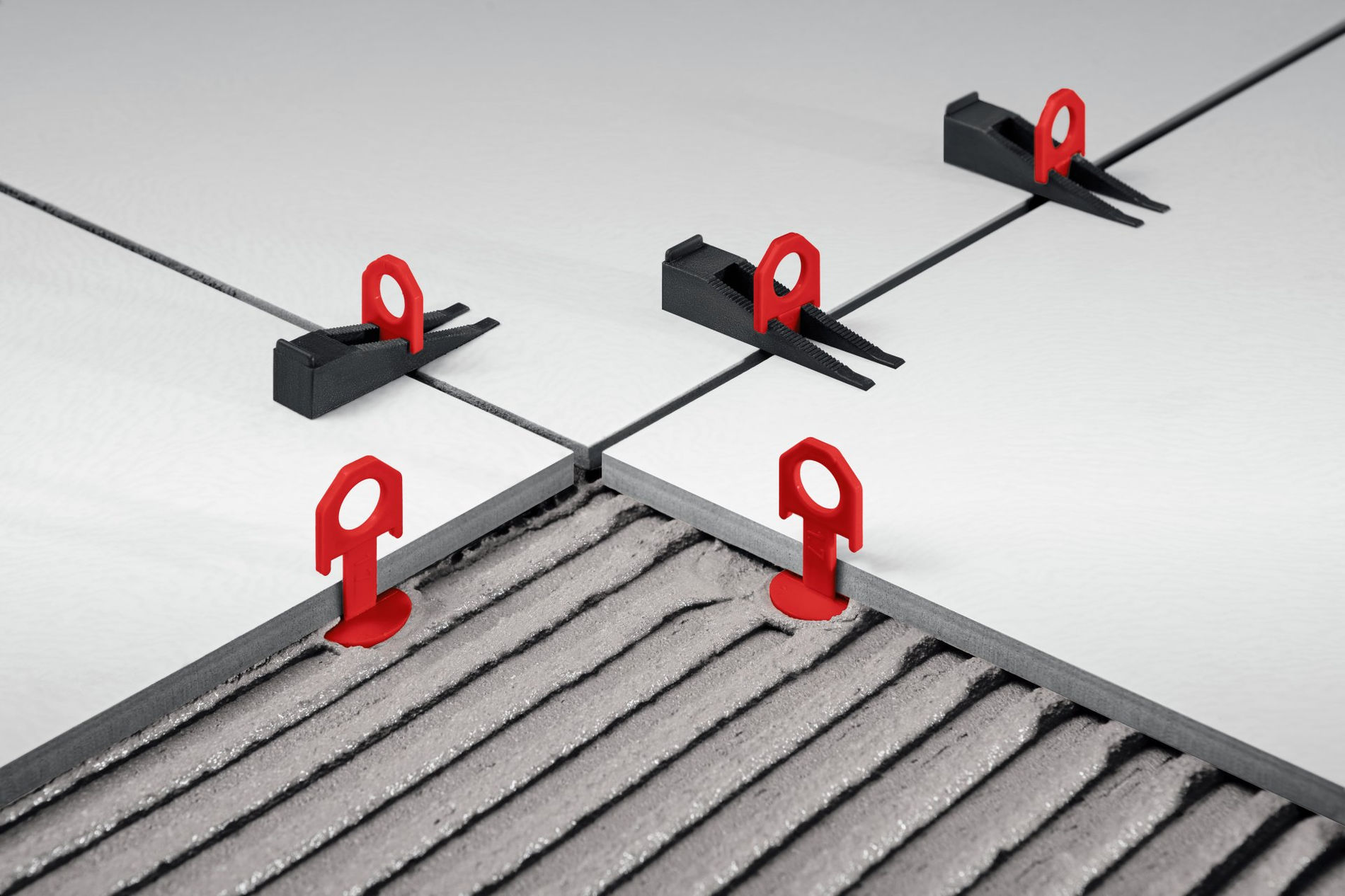 Система выравнивания плитки СВП зажим 1.0 мм, 500 шт ЗУБР 33861-500