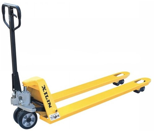 Тележка гидравлическая 2000 кг 1150 мм резиновые колеса XILIN DB (1006380)