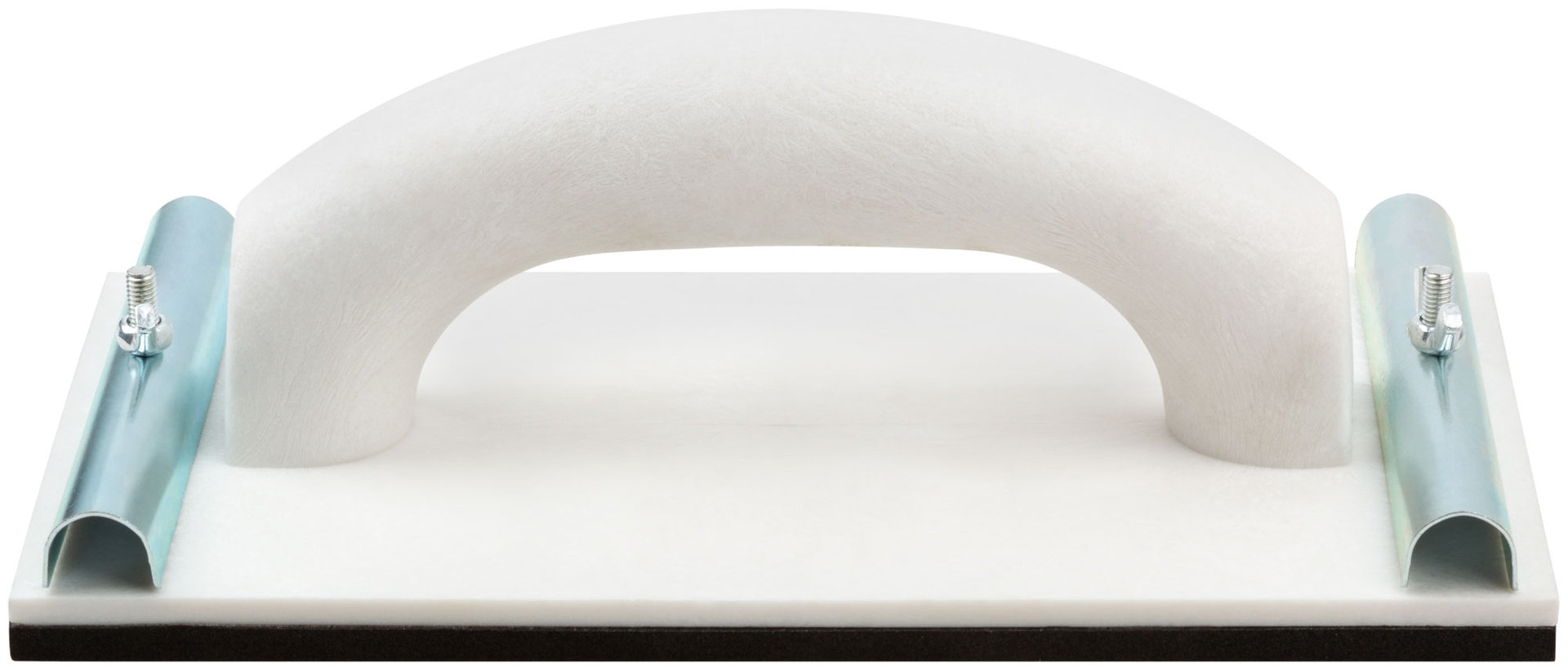 Терка для нажд.бумаги пластиковая с мет.прижимом 230х120 мм (39745)