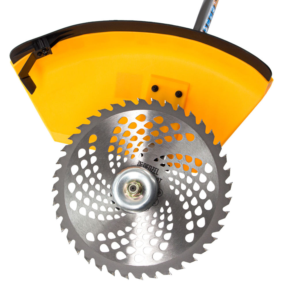 Триммер бензиновый DT 33S, 33 см3, 1.8 л. с, разъемная штанга, состоит из 2 частей Denzel (96223)