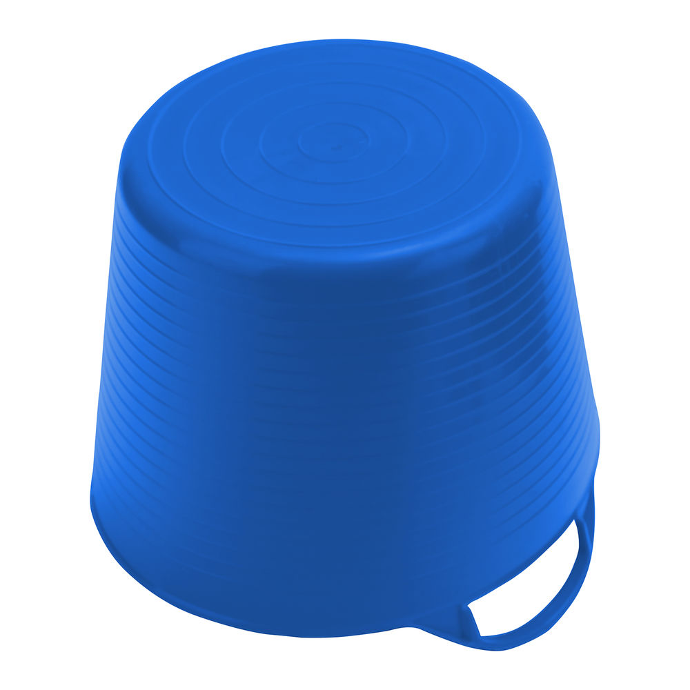 Ведро гибкое сверхпрочное, 28 л, синее, Сибртех (67523)