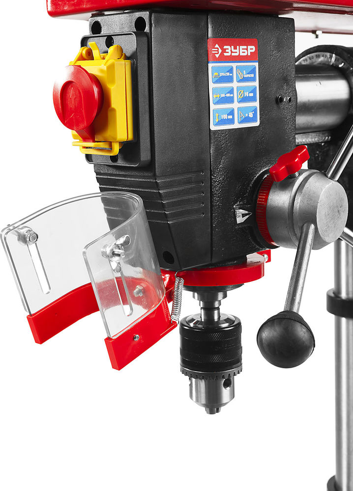 Станок радиально-сверлильный 550 Вт 16 мм ЗУБР ЗСС-550