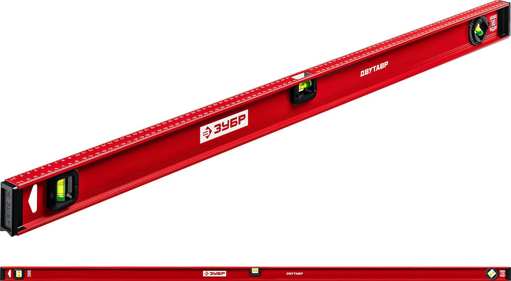 Уровень двутавровый с усиленным профилем 1500 мм ЗУБР ДВУТАВР 4-34583-150_z01