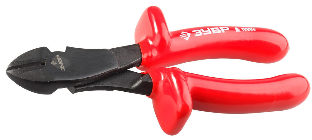 Диэлектрические усиленные бокорезы 170 мм ЗУБР Электрик 2214-6-17