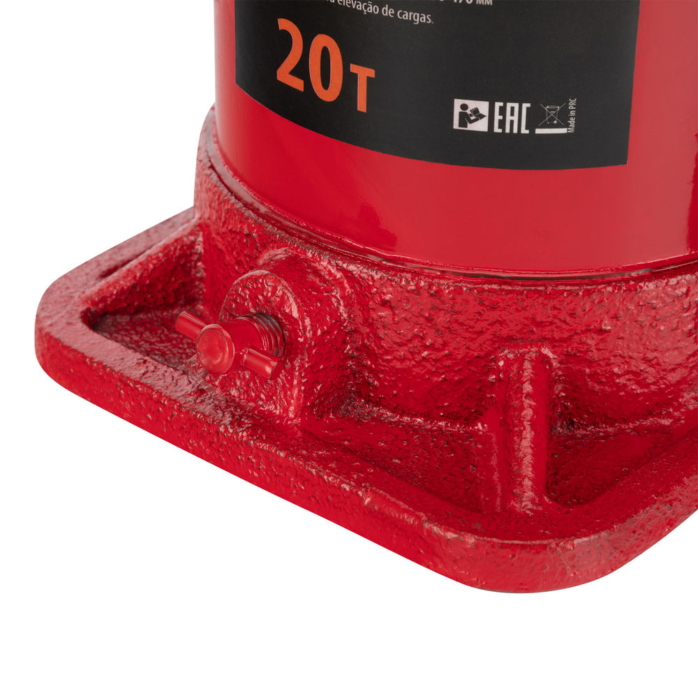 Домкрат гидравлический бутылочный, 20 т, h подъема 250-470 мм Sparta (50328)