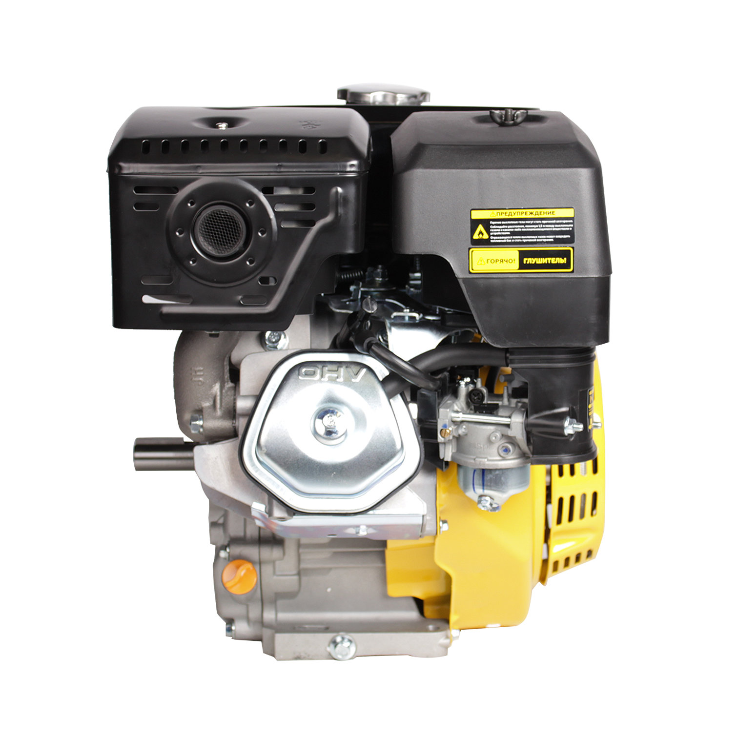 Двигатель 15лс/11кВт 420см? 25мм 31кг шпонка выход 12В/60Вт CHAMPION G420HKDC