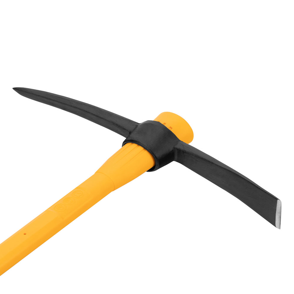 Кирка 1500 г, узкая, фиберглассовая обрезиненная рукоятка 900 мм Denzel (21834)