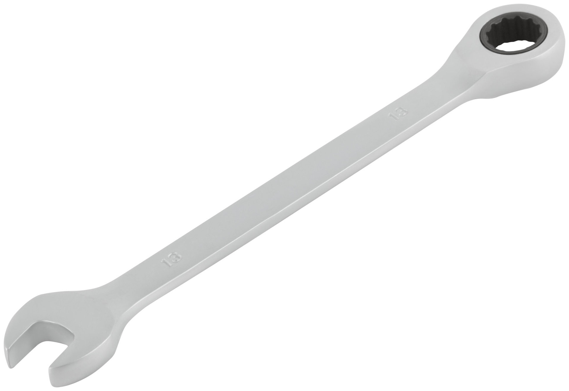 Ключ комбинированный трещоточный, CrV реверсивный механизм 13 мм (63463)