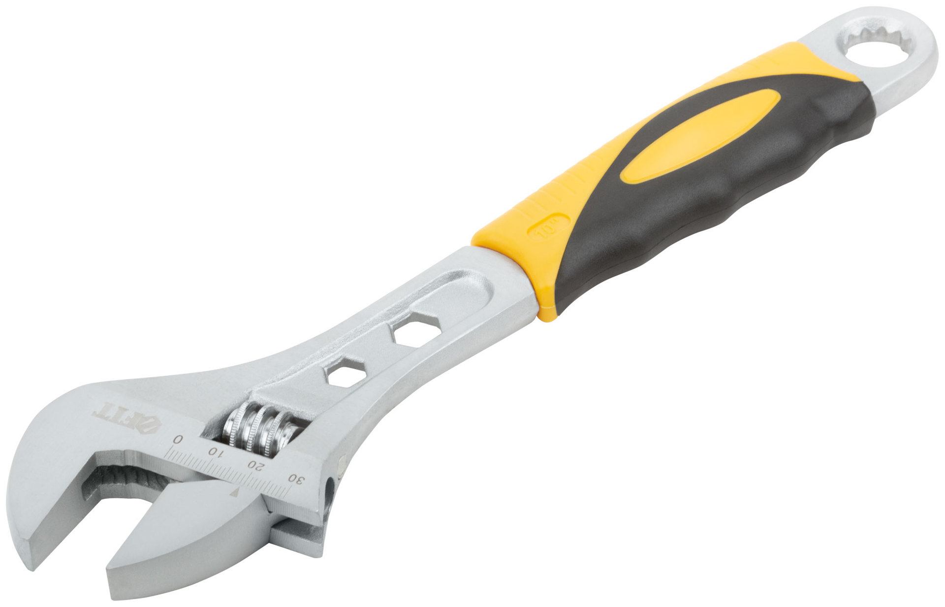 Ключ разводной Классик, шкала, увелич.захват, прорезин.ручка 250 мм ( 33 мм )