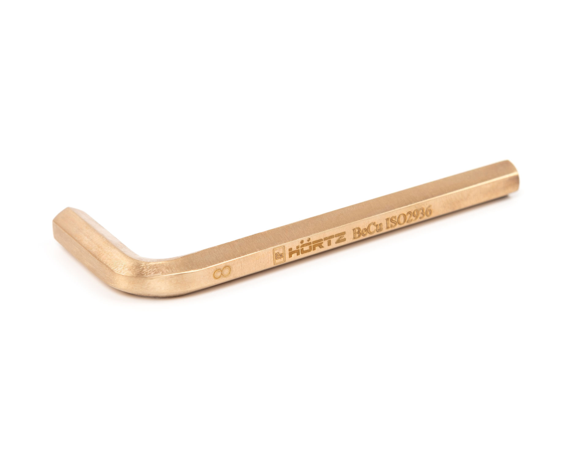 Ключ шестигранный 8 искробезопасный сплав BeCu 166-8, HORTZ