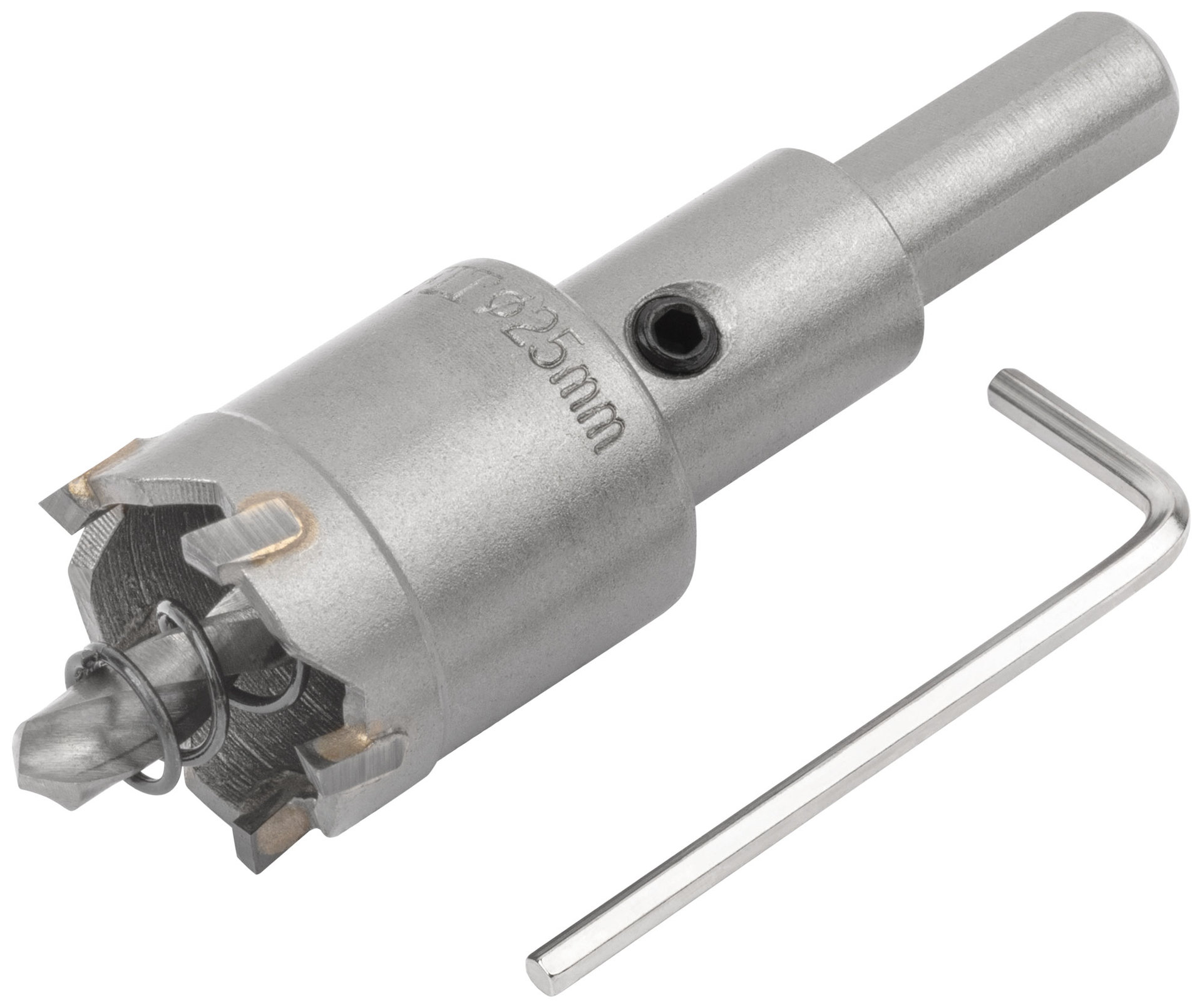 Коронка кольцевая с карбидными вставками Профи (для отверстий в нержавеющей стали) 25 мм (36825)