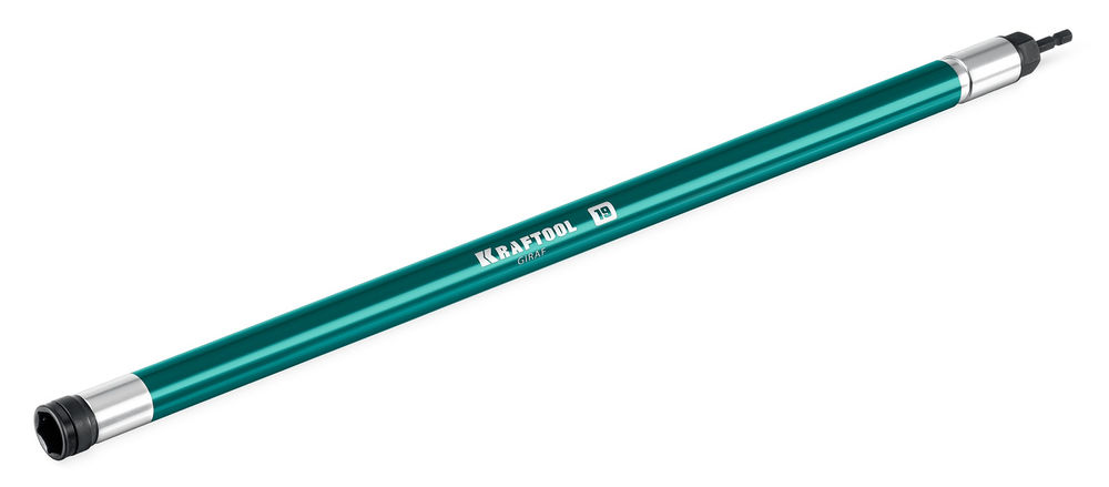 Экстрадлинная ударная бита с торцовой головкой GIRAF, 19 мм (М12), 585 мм KRAFTOOL 26198-19