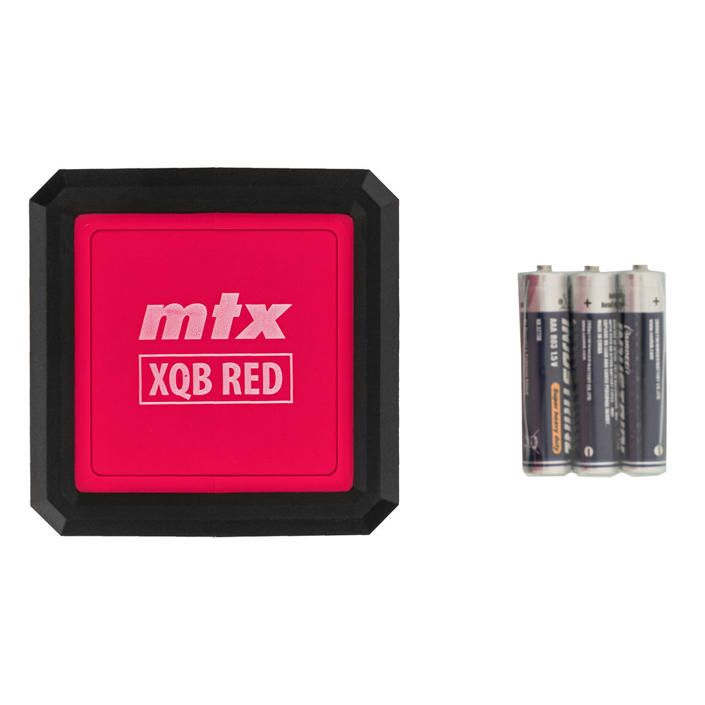 Лазерный уровень XQB RED Basic SET, 10 м, красный луч, батарейки, резьба 1/4 MTX (35018)