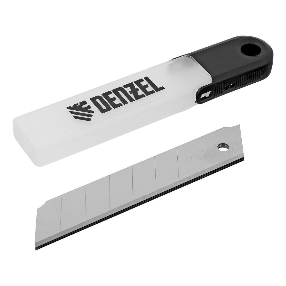 Лезвия, 25 мм, сталь SK5 - 0,7 мм, 5 штук Denzel (79316)