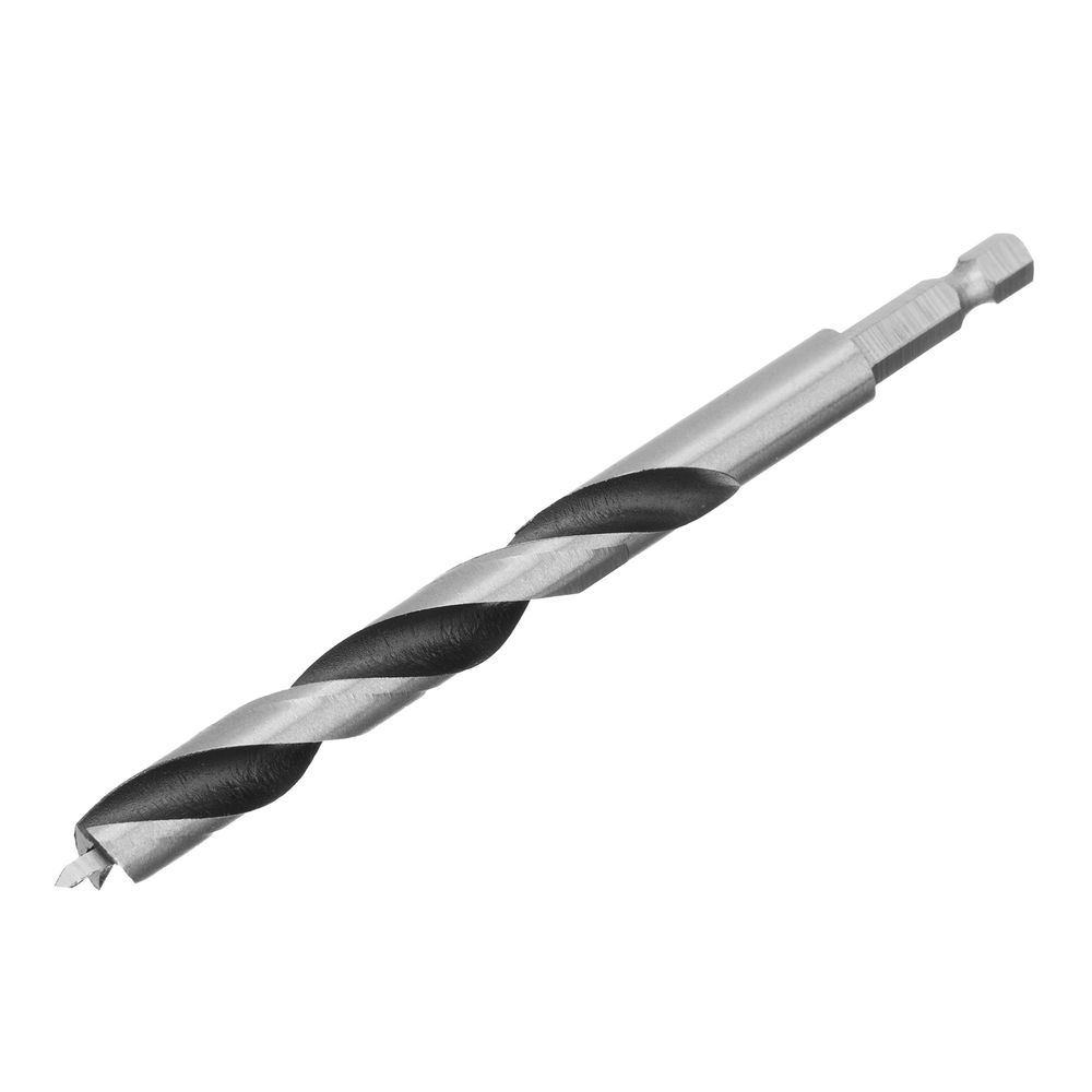 Набор сверл по дереву, 3-4-5-6-7-8-9-10 мм, 8 шт, шестигранный хвостовик, пластиковый кейс, Matrix (70285)