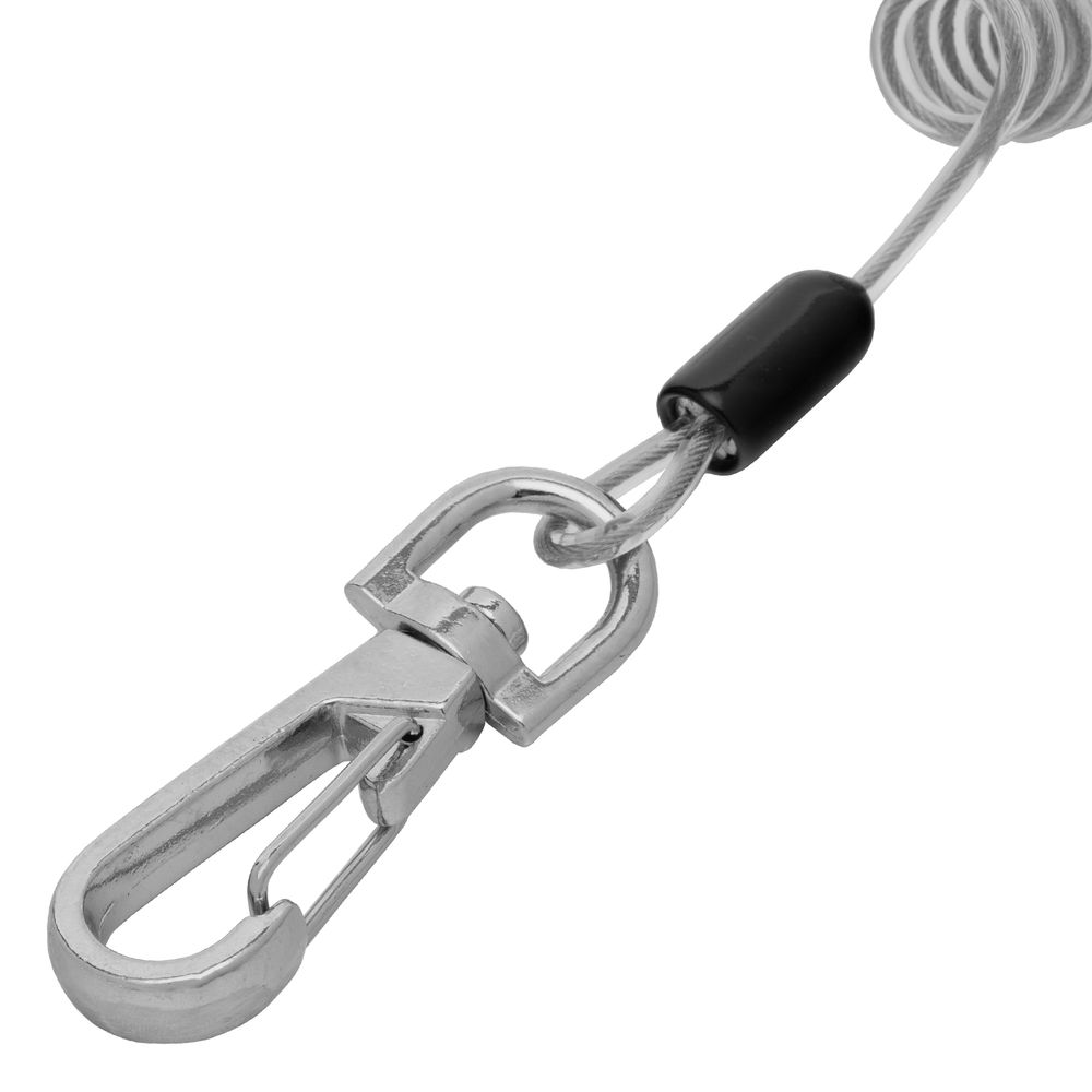 Подвес для инструмента, максимальный вес 1 кг, стальной сердечник, нержавеющие застежка и кольцо Сибртех