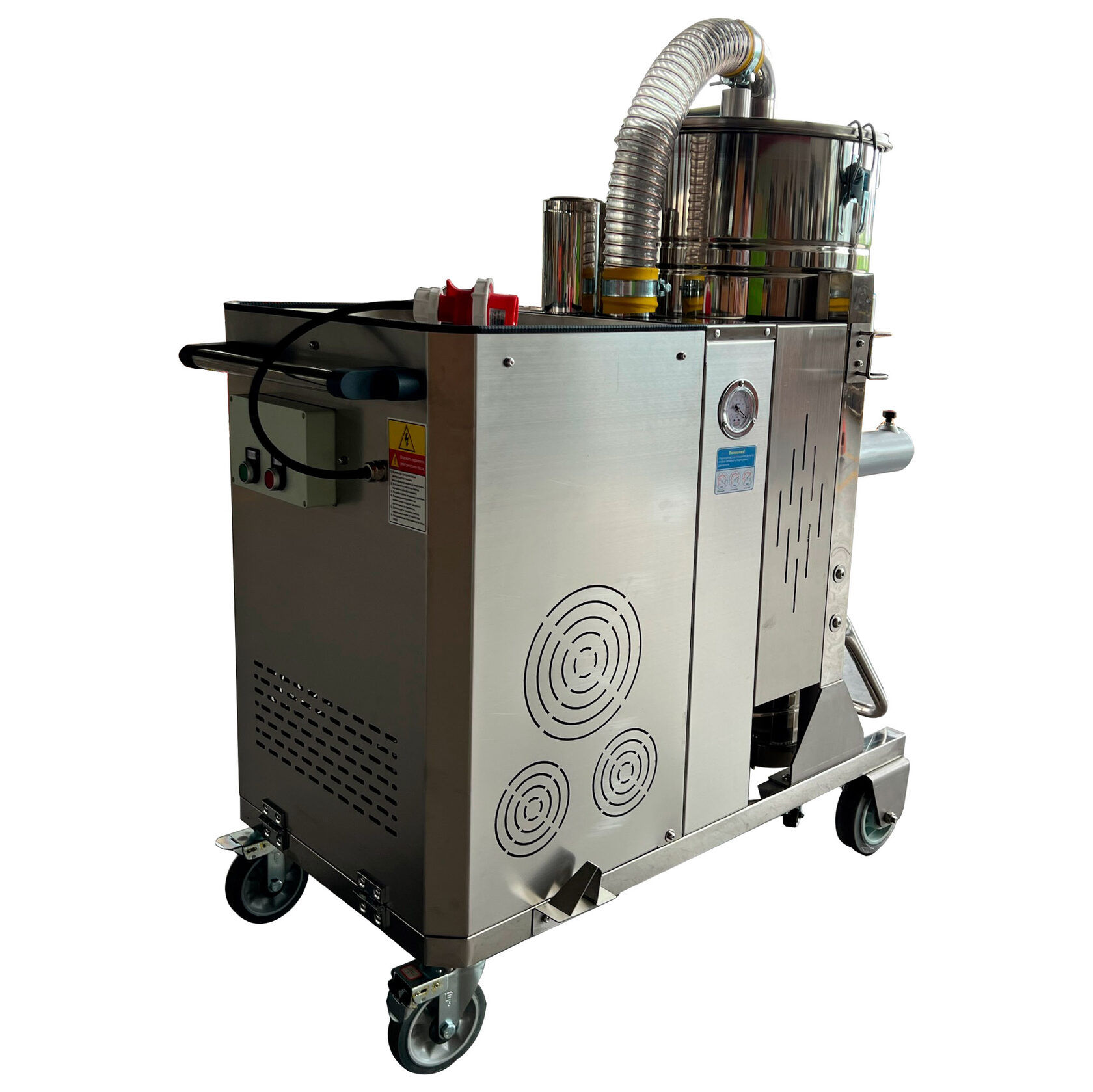 Пылеводосос промышленный EVOline IVC 1100 3,0 кВт 380 В, ручная очистка фильтра