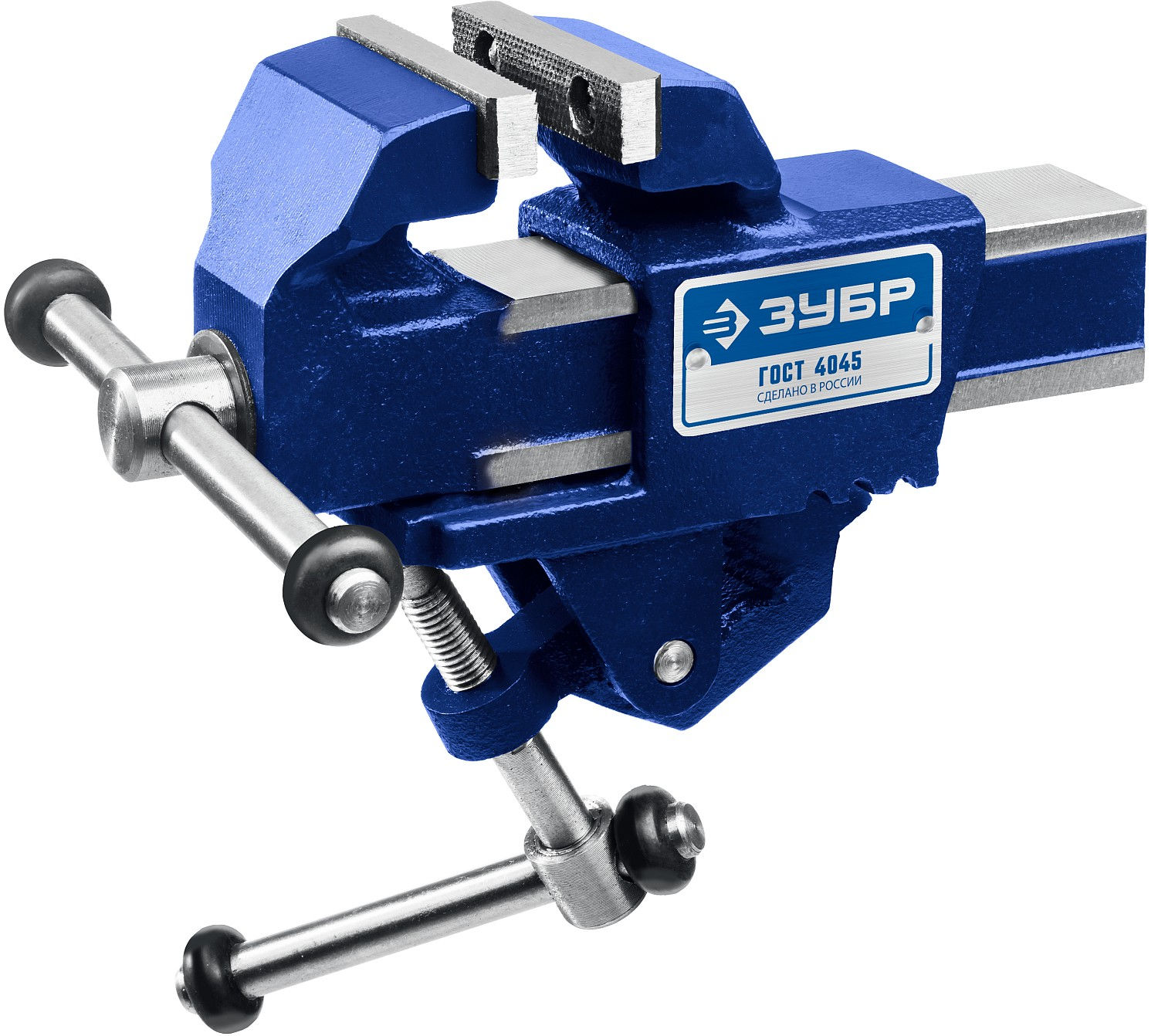 Слесарные тиски 70 мм Профессионал ЗУБР Компакт 32600-63