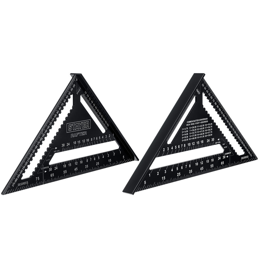 Угольник кровельный 305 мм, 5-в-1, универсальный STAYER Professional 34306-30