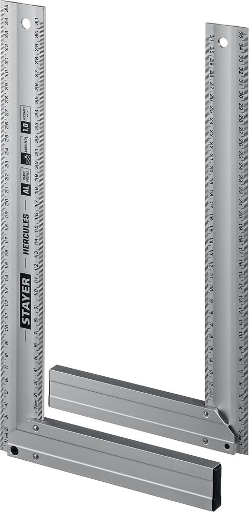 Угольник столярный 350 мм, жесткий STAYER Professional 3432-35