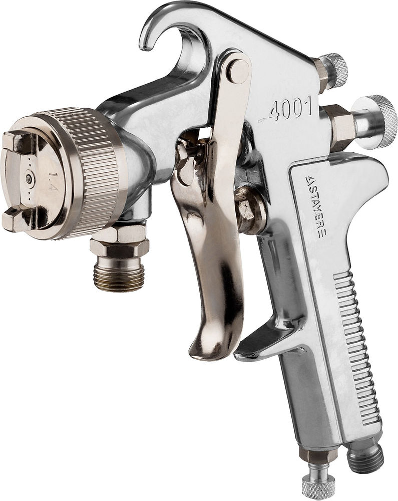 Краскопульт пневматический AirPro S, EA 1.4 мм, с нижним бачком STAYER Professional 06477-1.4