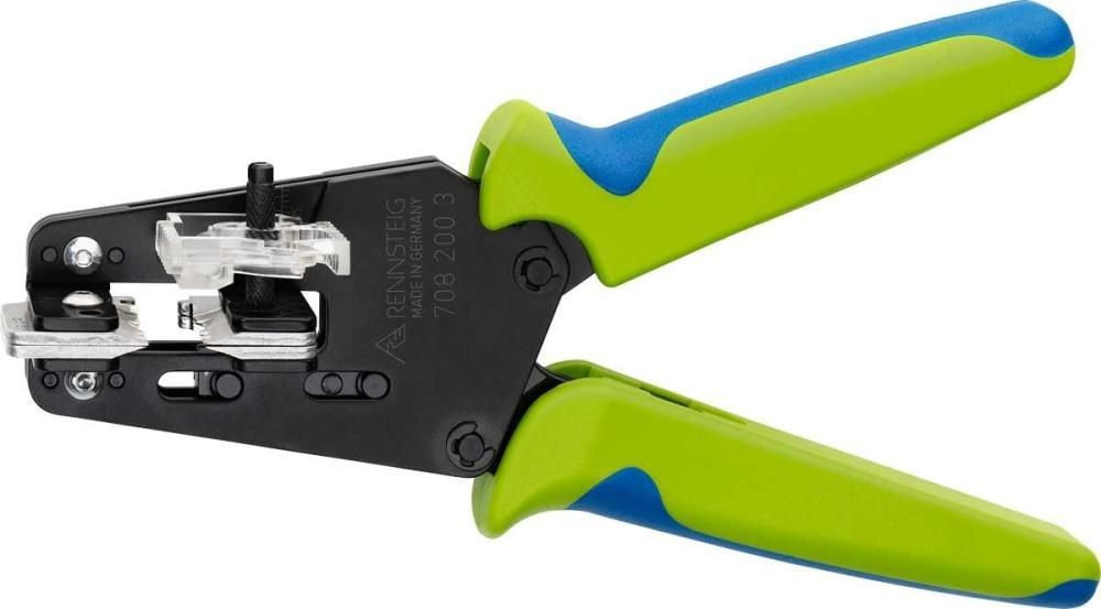 Стриппер прецизионный со сменными фасонными ножами, пустой, без ножей, длина 200 мм, 2К ручки (RE-7082003)