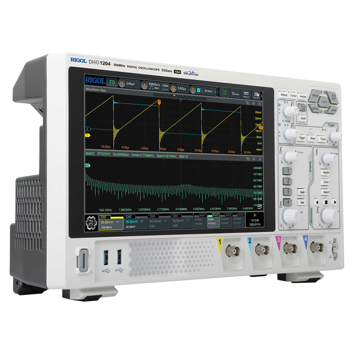Цифровой осциллограф RIGOL DHO1204