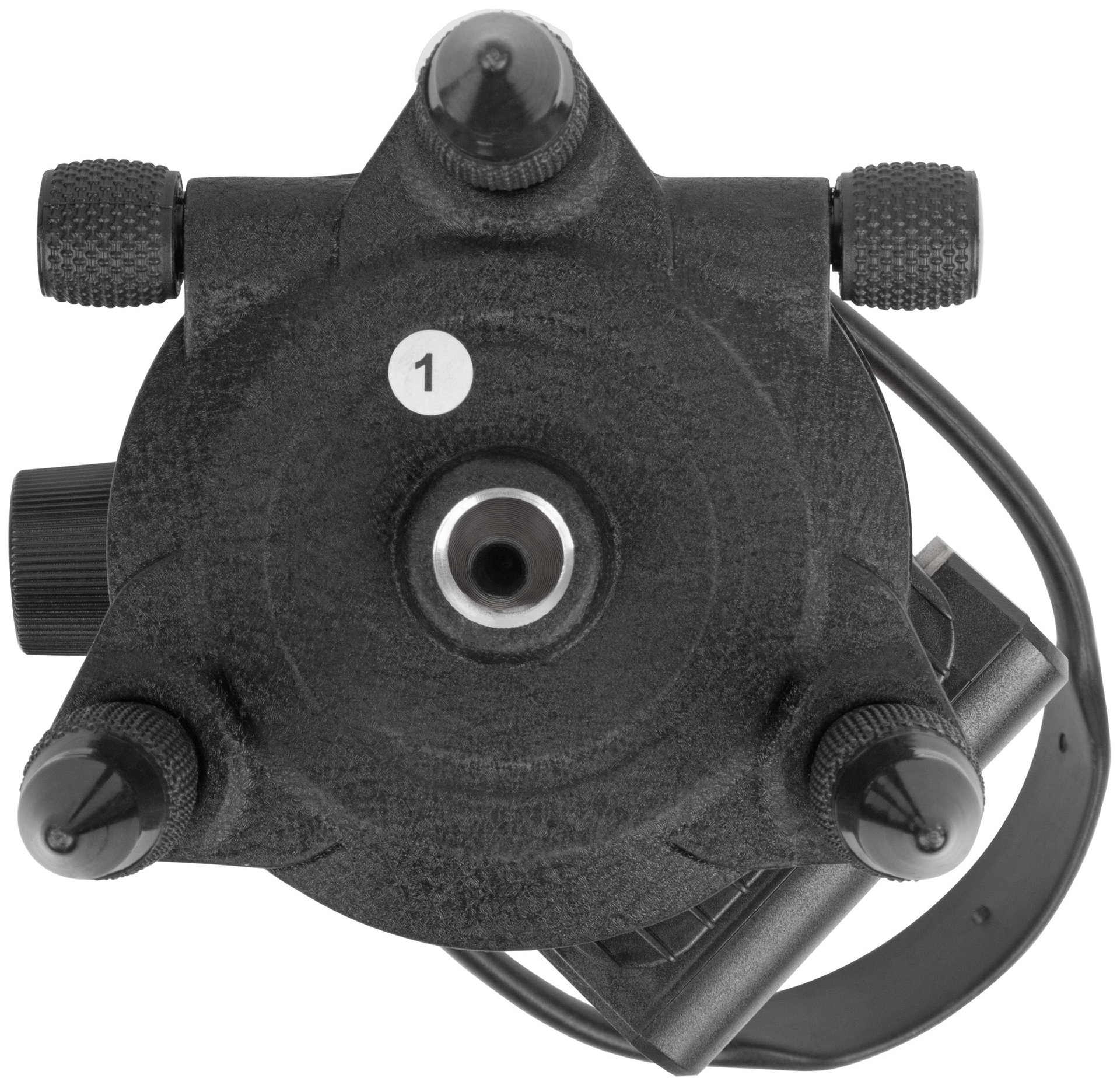 Уровень лазерный самоуспокаивающийся, зеленые лучи, горизонталь + 4 вертикали, диапазон 20 м, Li-Ion аккум., 2 уровня яркости, тренога, алюминиевый ке (18637)