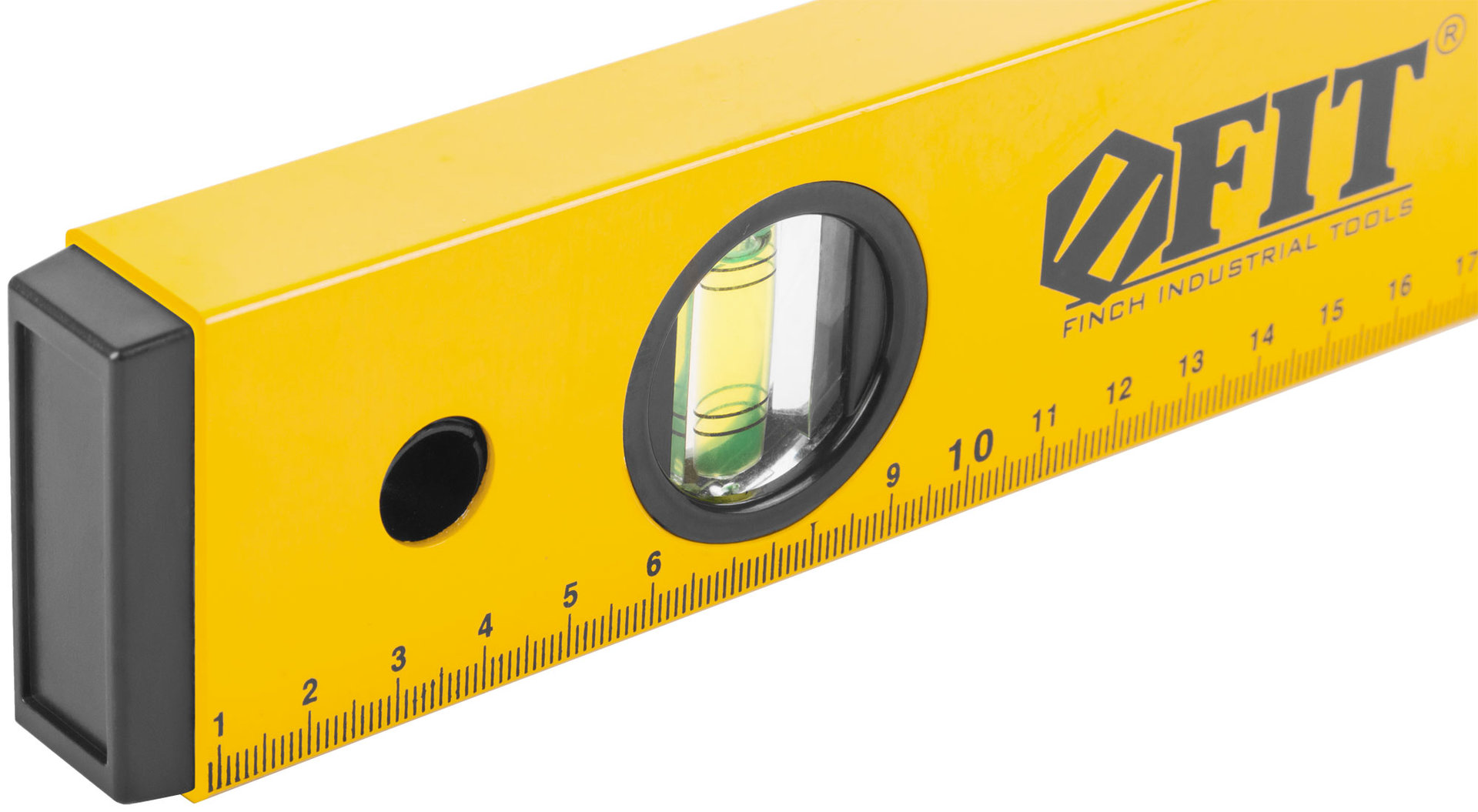 Уровень Стайл, 3 глазка, желтый усиленный корпус, фрезер. рабочая грань, шкала, Профи 400 мм (18204)
