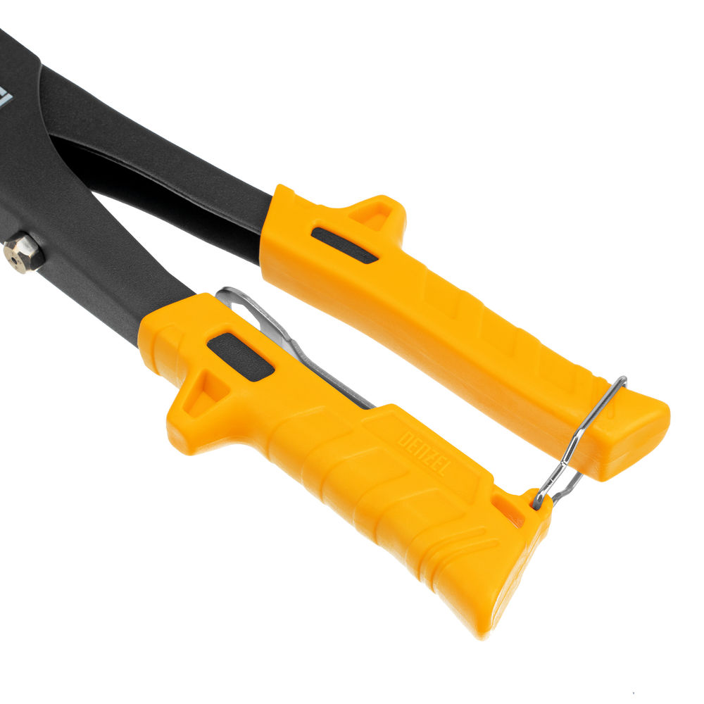 Заклепочник ручной, 255 мм, заклепки 2,4-3,2-4,0-4,8 мм Denzel (40440)