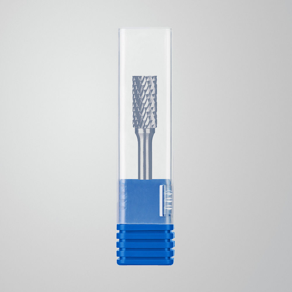 Борфреза твердосплавная 10?20 мм тип А цилиндр с гладким торцом хв-к 6 мм Профессионал ЗУБР 28800-10-20