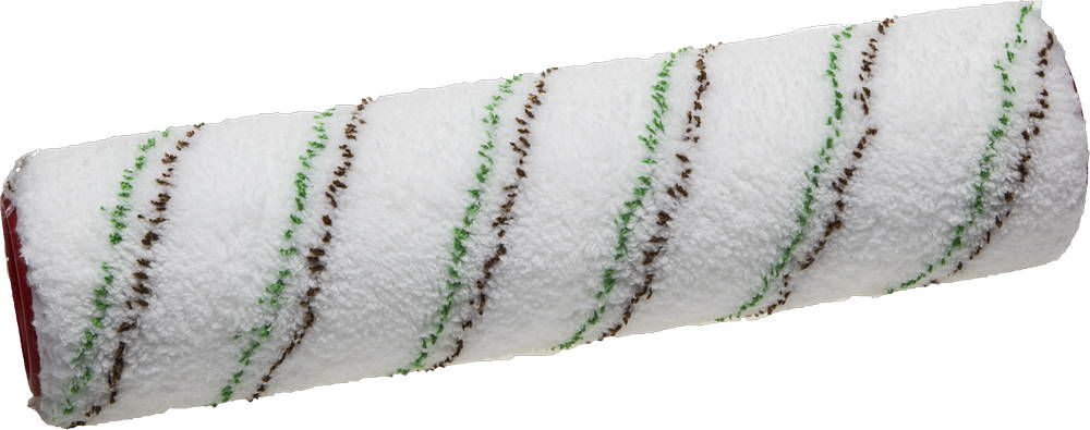 Малярный ролик МИКРОТЕКС, 48 х 250 мм, бюгель 8 мм, ворс 9 мм, микроволокно, для средств защиты дерева ЗУБР 02541-25