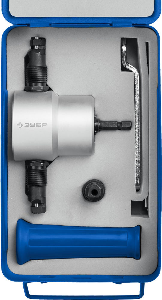 Насадка-ножницы для реза листового металла в кейсе Сверчок Профессионал ЗУБР 23294