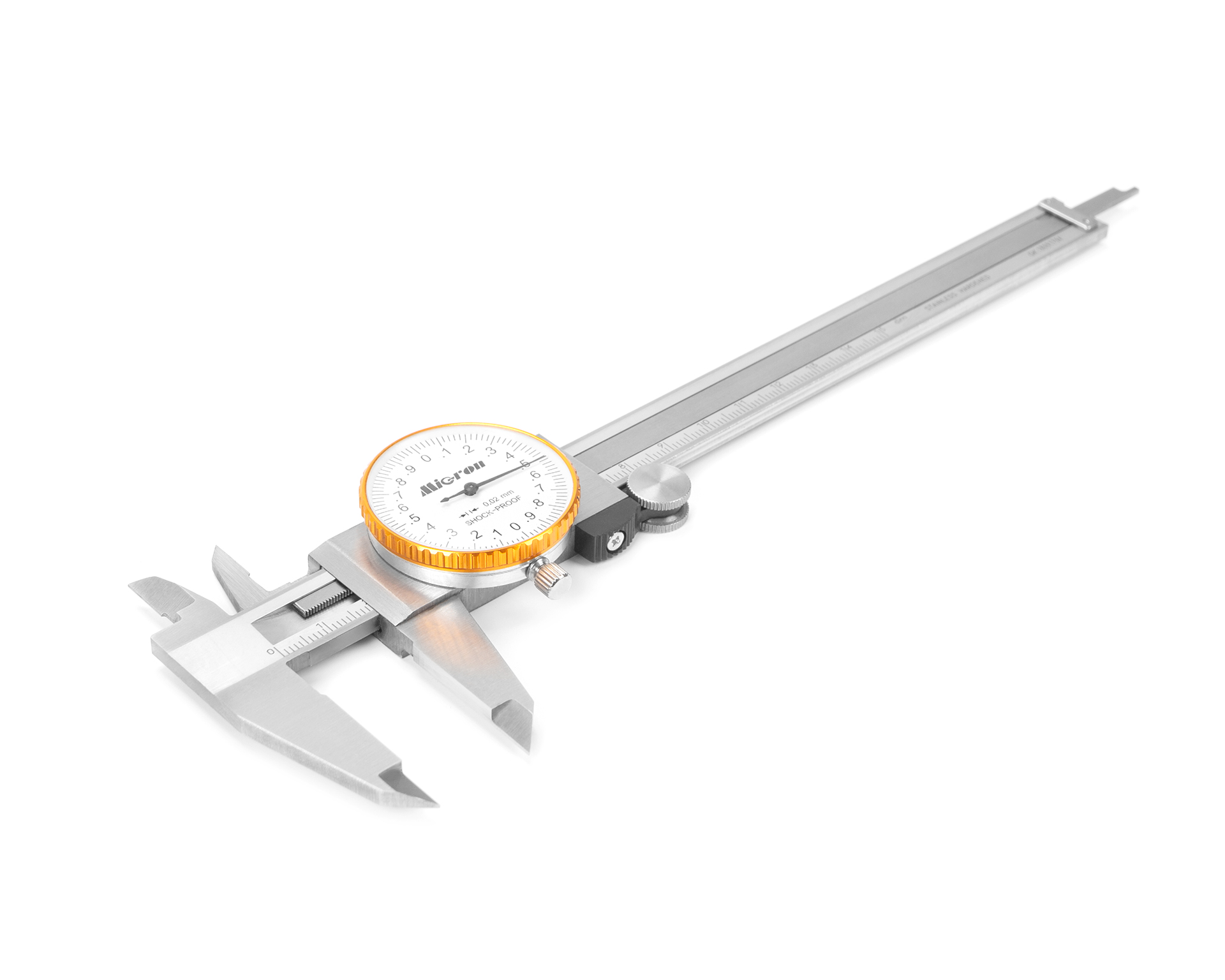 Штангенциркуль ШЦК-1-150 0,02 с круг. шкалой МИК госреестр 70557-18 с поверкой