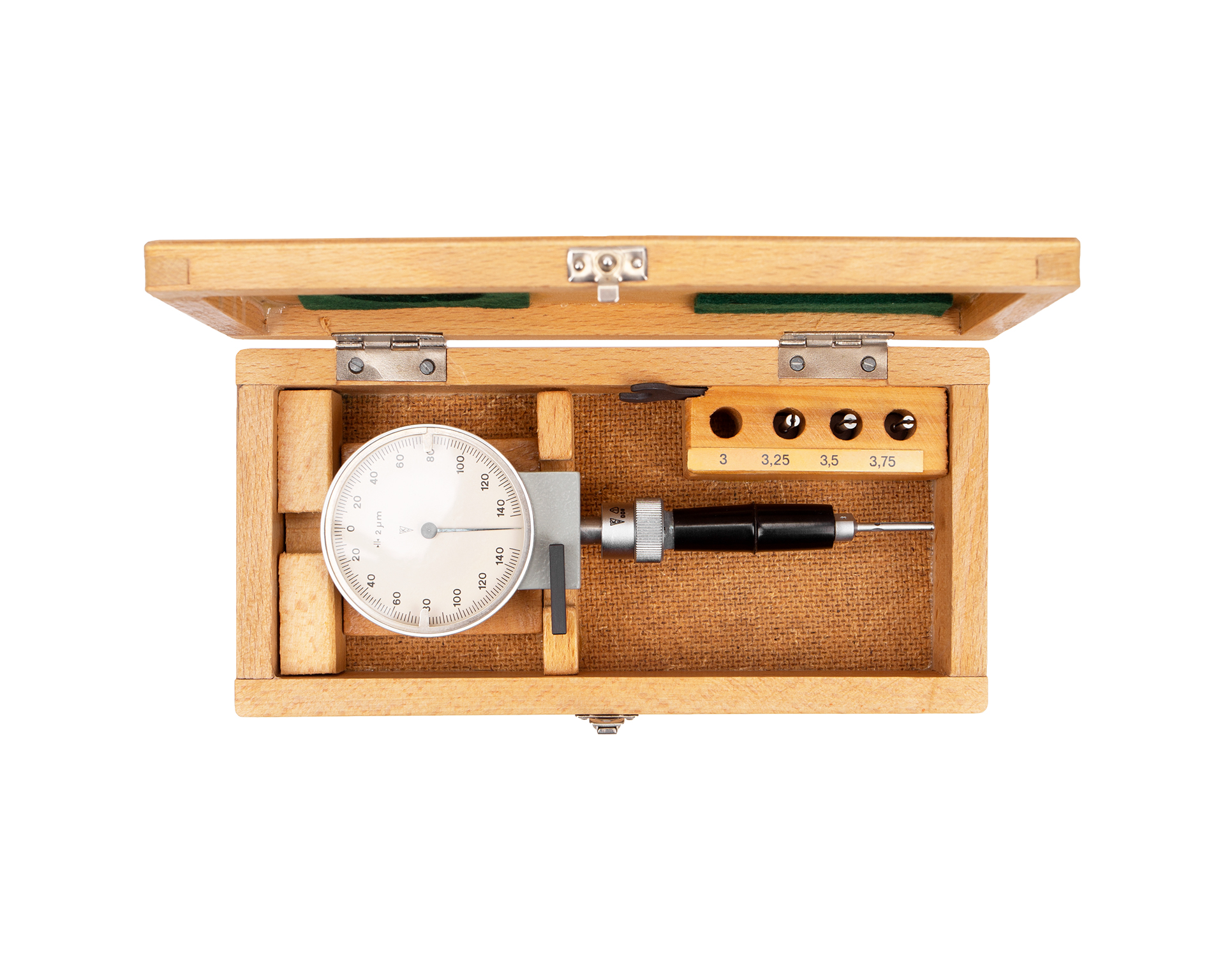 Нутромер индикаторный НИ повышенной точности 3-3,75 0,002 (ГДР) Карл Цейс (цанговый наконечник)