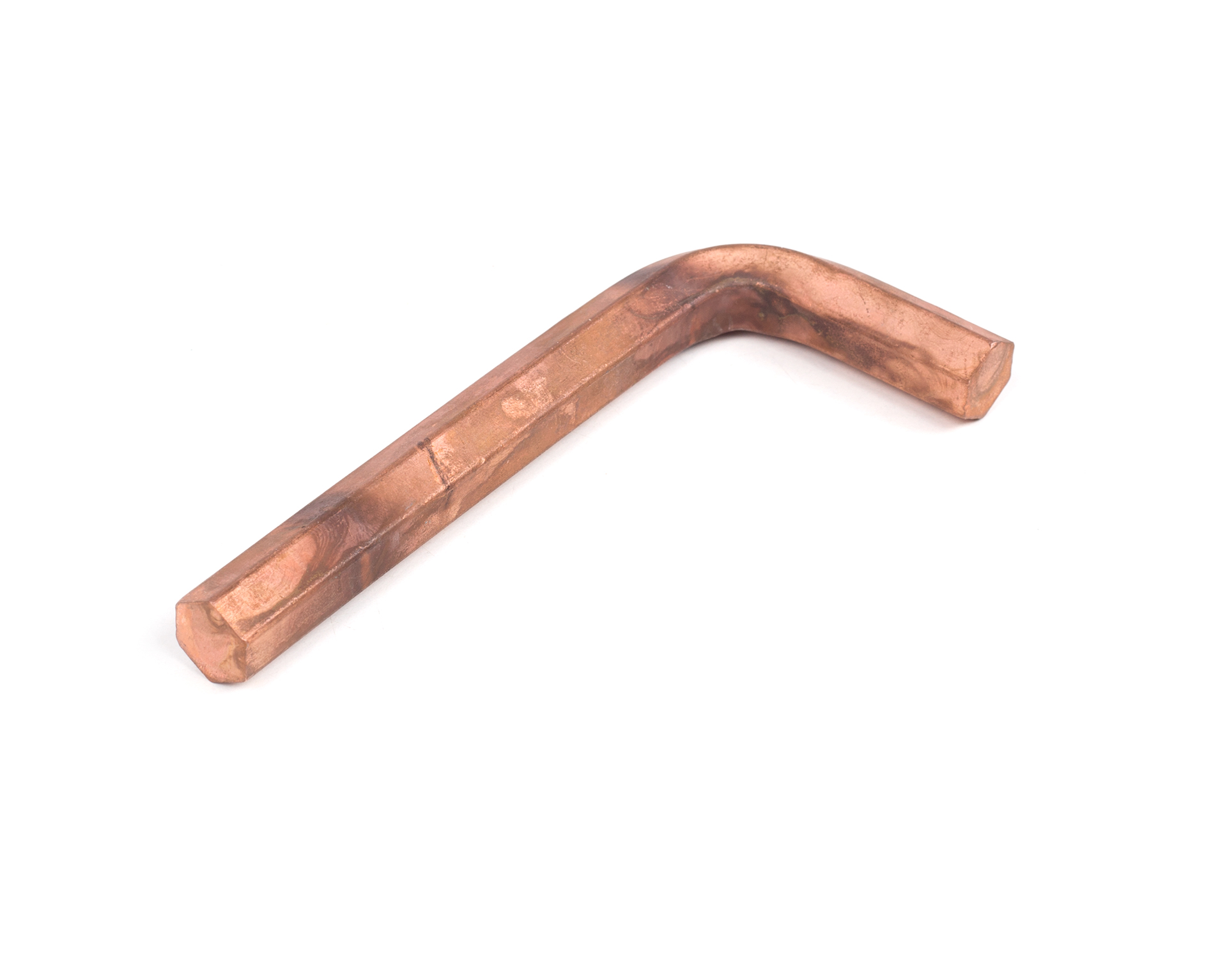 Ключ шестигранный изогнутый 13 мм омеднение