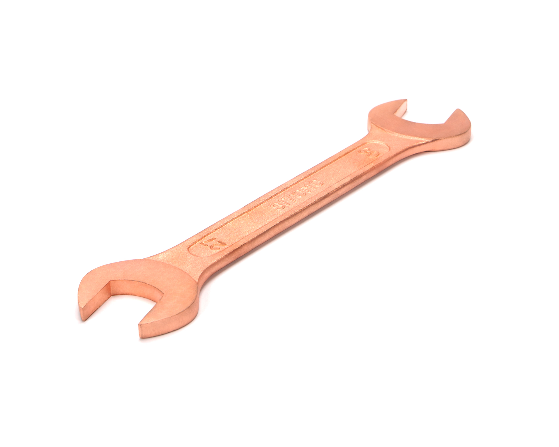 Ключ гаечный рожковый двусторонний 27х30 мм омеднение SITOMO (7811-0041)