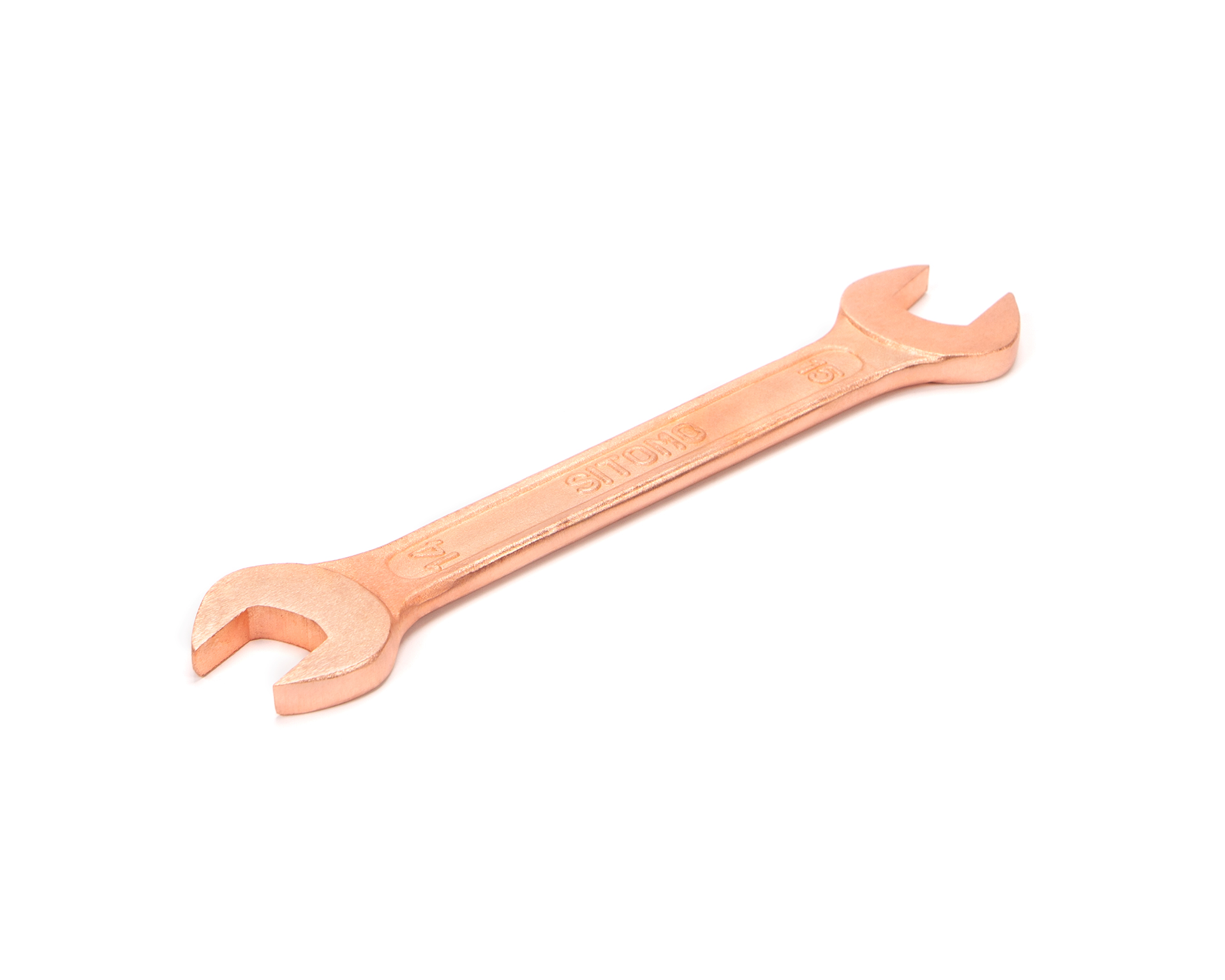 Ключ гаечный рожковый двусторонний 14х15 мм омеднение SITOMO (7811-0008)