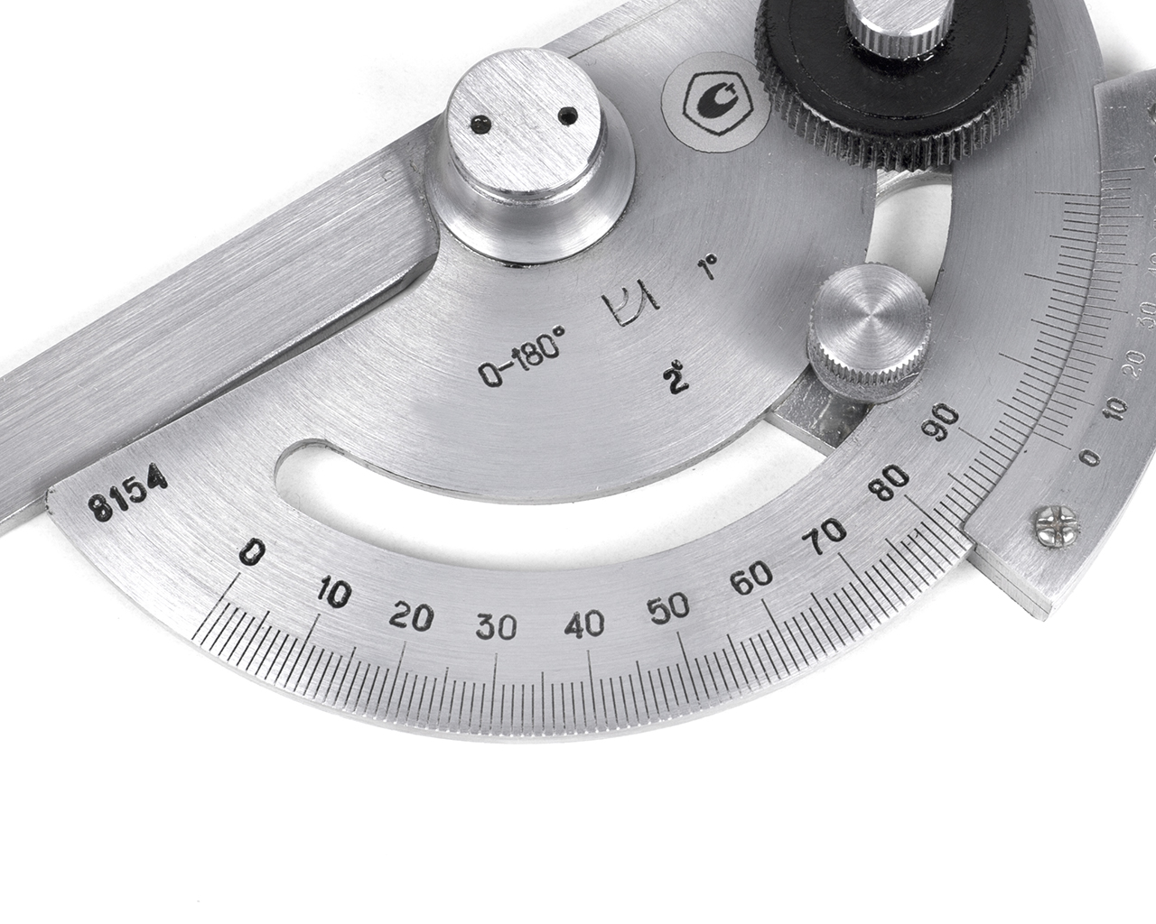 Угломер нониусный 0-180° 2' 2УМ тип 1 КировИнструмент