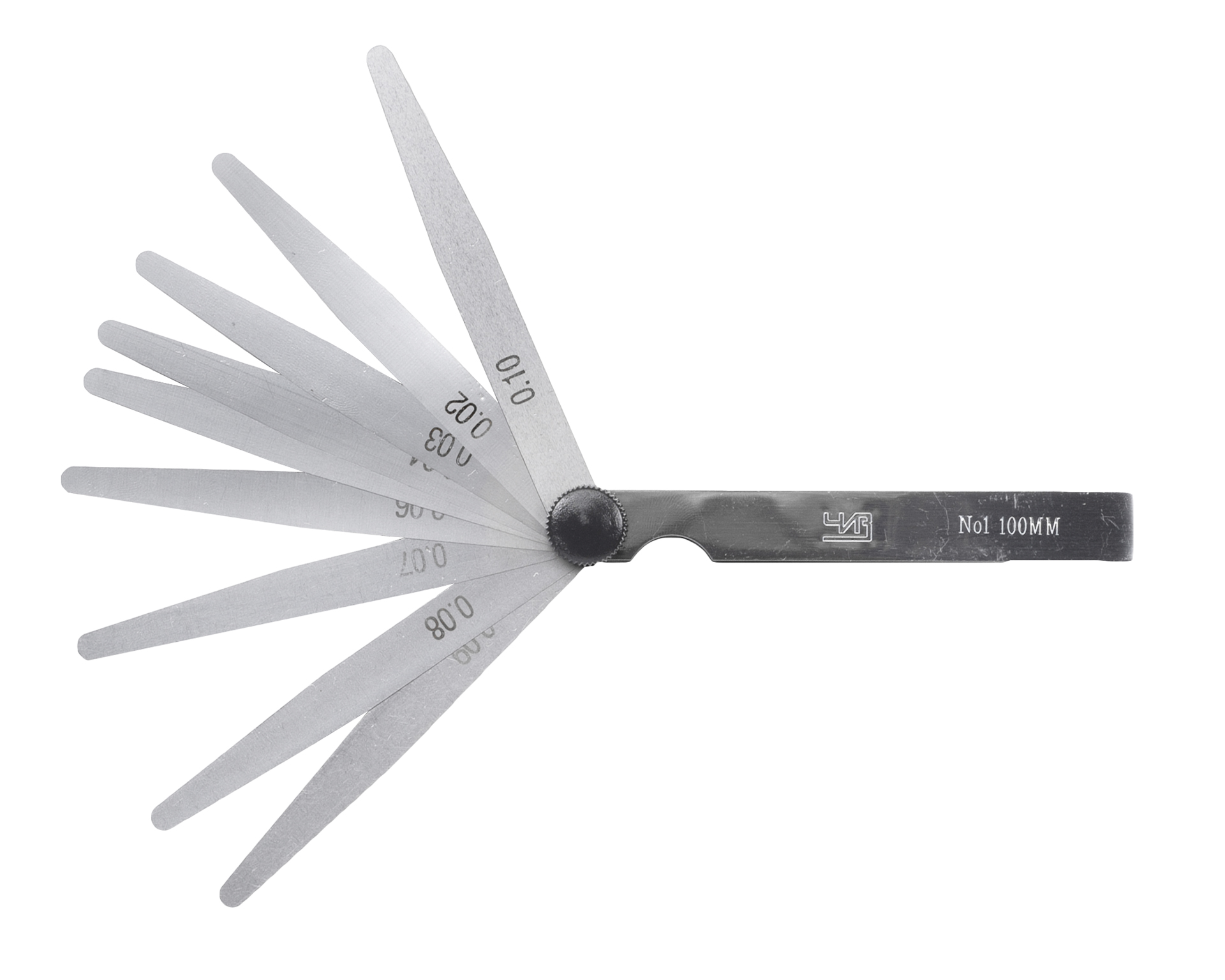 Набор щупов N1 0,02-0,1 L=100 ЧИЗ