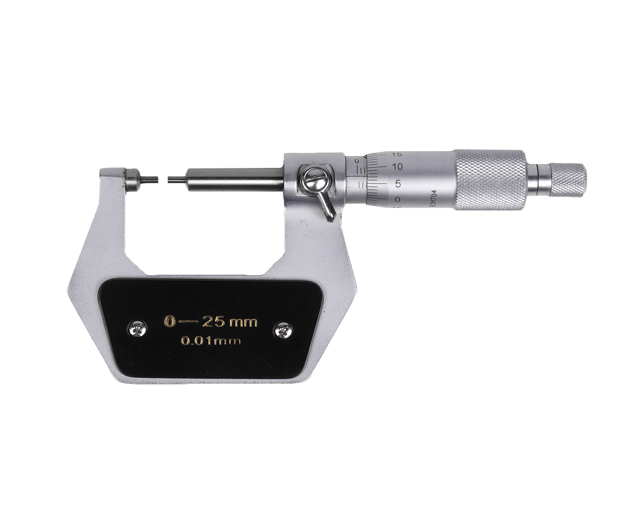 Микрометр с малыми измерительными губками МК-МП- 25 0,01 с калибровкой Микрон