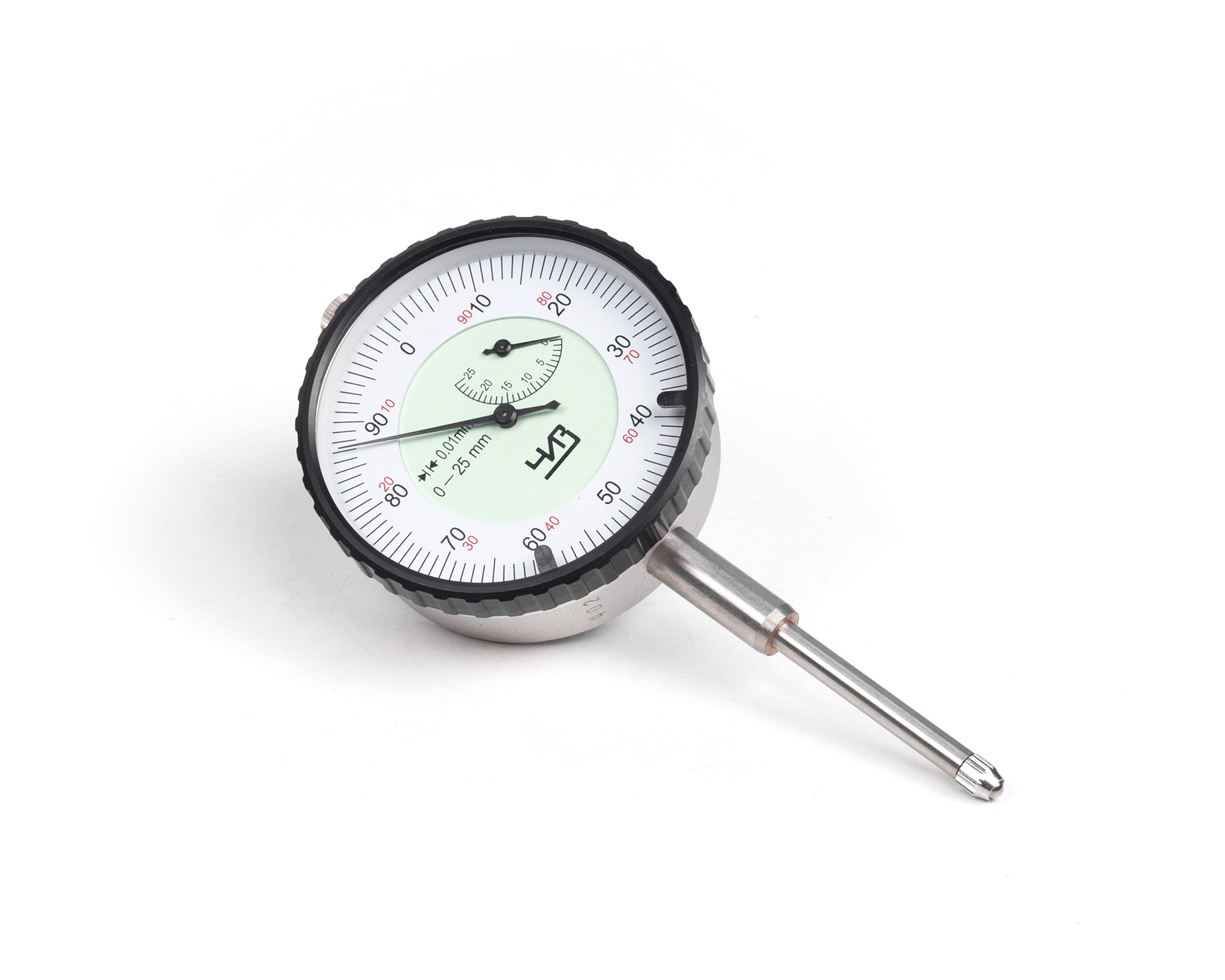 Индикатор часового типа 0-25 0.01 с/уш. ЧИЗ пов. кл.0