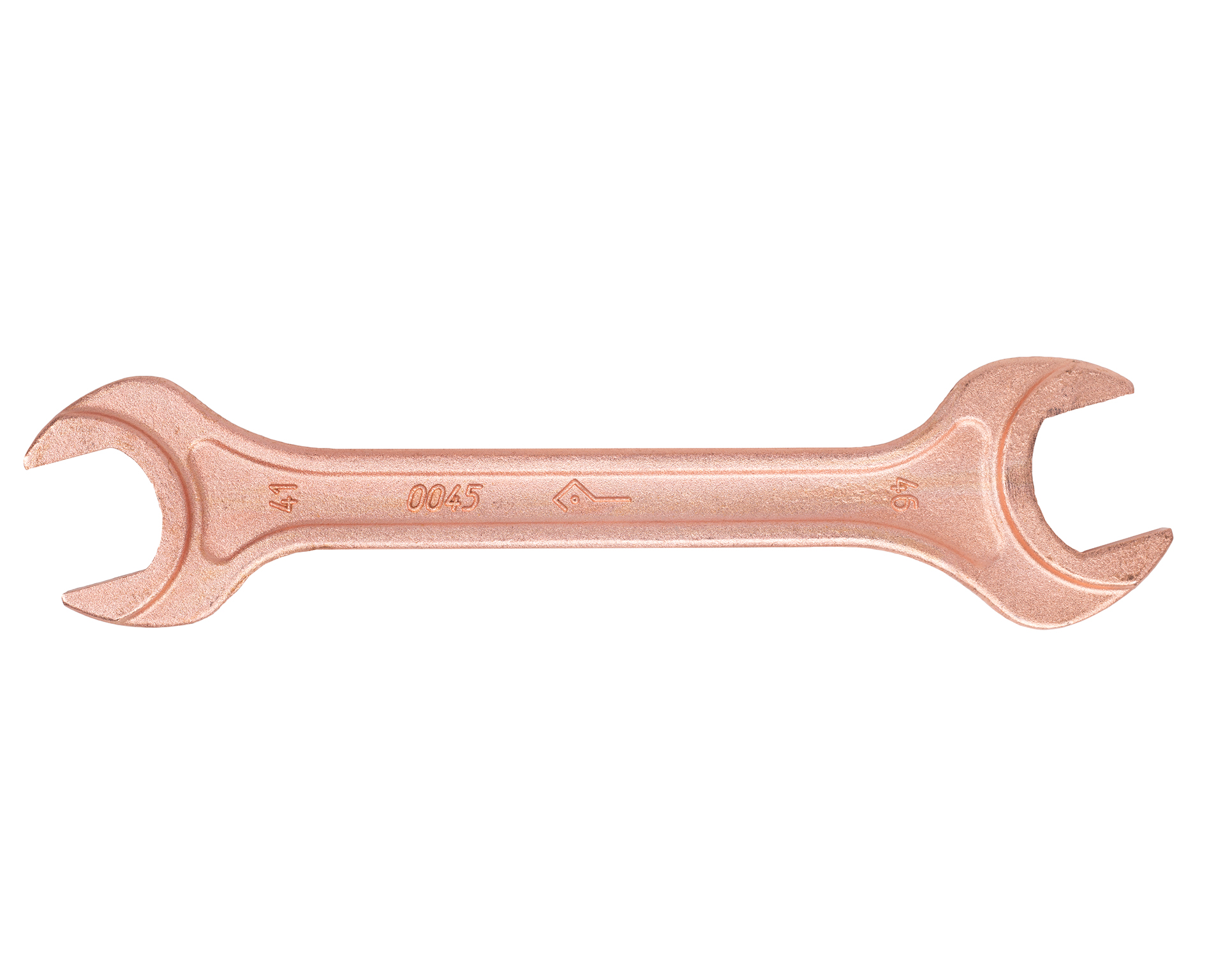 Ключ гаечный рожковый двусторонний 41х46 мм омеднение (7811-0045)