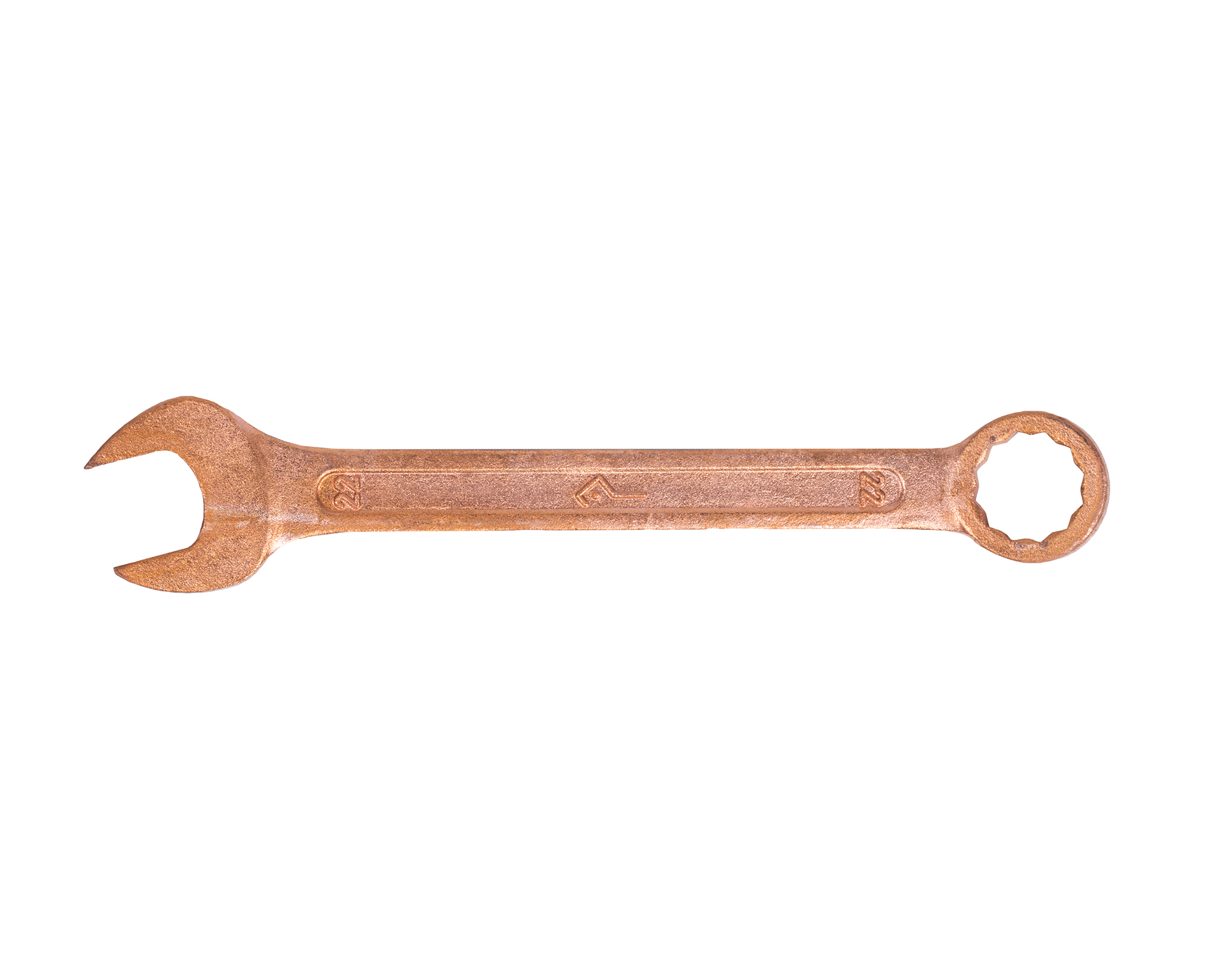 Ключ гаечный комбинированный 22х22 мм омеднение